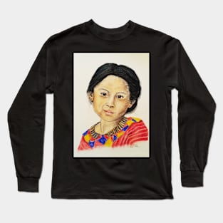 Guatemala Girl Long Sleeve T-Shirt